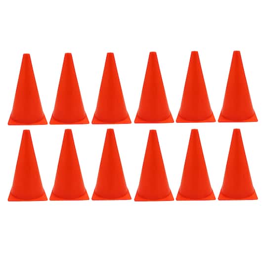 Dick Martin Sports 9&#x22; Safety Cones, 12ct.